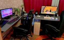 Комп'ютерний стіл Roko Оскар 110х55х78 см Білий + Дуб Сонома (20200047521)