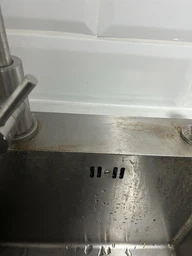Мойка из нержавеющей стали AQUAMILL 6050 + смеситель + дозатор + решетка фото от покупателей 5