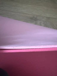 Килимок для йоги та фітнесу EasyFit TPE+TC 6 мм двошаровий + Чохол синій з блакитним (EF-1924s-BLB)
