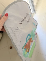 Детский игровой коврик с музыкальным пианино и подвесными игрушками голубого цвета и принтом с пингвинчиком