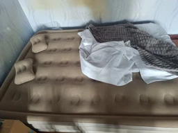 Надувне ліжко двоспальне з вбудованим насосом 220В 200х150х40 см XPRO (49510-200*150*40 см_2163)