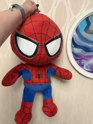 Мягкая игрушка обнимашка Marvel Chibi Spider-Man Чиби Человек-Паук С Большой Головой 55 см My Kigu Плюшевый Сине-красный (9076/55) фото от покупателей 4