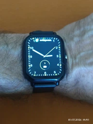 Смарт-годинник Y13 Bluetooth, встановлення власного фону. Колір рожевий фото від покупців 1