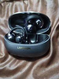 Бездротові кісткові навушники кліпси Langsdom TS09 зі спрямованим звуком та Bluetooth 5.4 Спортивні кісткові навушники