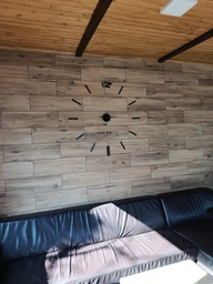 Большие настенные часы 3D black DIY Clock 70-150 см 1.5 В АА Черный (70150PLNSTCHS) CLS55 фото от покупателей 1