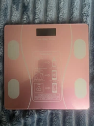 Ваги підлогові смарт розумні скляні для дому Scale one Black електронні фітнес Bluetooth з додатком для смартфона 180 кг білі фото від покупців 12