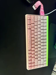 Клавиатура AULA HERO 84 HE White-Purple Магнитные Свитчи. Проводная 8000Hz/s. RGB Панель, 84 keys, Switch 0.01mm. Rapid Trigger фото от покупателей 1