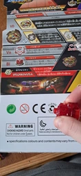 Игрушка Бейблейд Деболос с двусторонним запуском на нитке для детей (арт 412) фото от покупателей 1