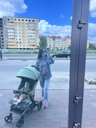 Прогулочная коляска EL CAMINO ME 1192 AXIS Sage Green