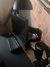 Настольный крепеж для монитора стойка держатель кронштейн 17"-32" VESA 75x75 100x100 Vothoon (CH-041) фото от покупателей 2