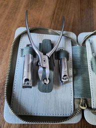 Набор для маникюра и педикюра makeup Manicure Set из нержавеющей стали в сумке 9 предметов