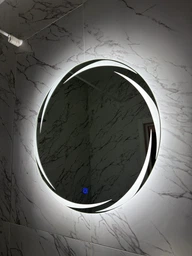 Дзеркало Forte з LED-підсвічуванням та сенсорним вимикачем (70 х 70)