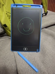 Дитячий графічний LCD планшет, дошка для малювання та записів 8.5 зі стилусом чорний.