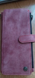 Чехол-кошелек CaseMe Retro Leather с манитом и ремешком для Samsung A52 Бирюзовый