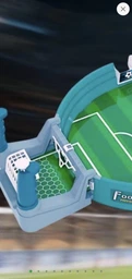 Футбол настольная игра для детей портативная Football Battle складной мини футбол с 2 мячами