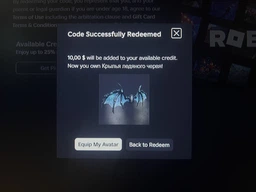 Карта пополнения Roblox Gift Card на 800 ROBUX | 10$ (USD) + 200 ROBUX в Подарок
