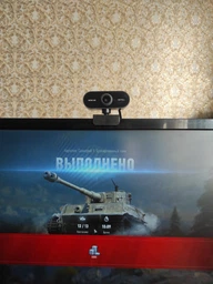 Вебкамера с микрофоном для пк веб камера для компьютера стримов с автофокусом web камеры вебкамеры full hd фото от покупателей 3