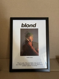 Постер в рамці blond frank ocean A4