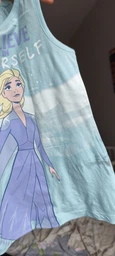 Детский летний сарафан для девочки Disney Frozen EX1096.BIO 98-104 см Фиолетовый (3609086969743)