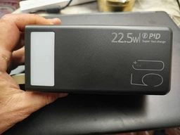 Повербанк 50000 mah 22.5W Super Fast Charge 10024 з LED дисплеєм і швидкою зарядкою PD/QC 3 порта powerbank павербанк для телефона apple айфона iphone самсунг samsung роутера планшета універсальний з ліхтариком фото від покупців 6
