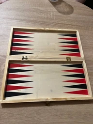 Шахматы 3 в 1 деревянные, шашки и нарды, 28,9x14,4x2,6 см, средние (Шахматные игры в коробке) фото от покупателей 2