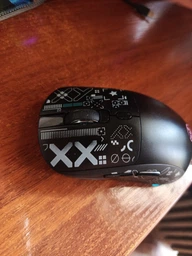 Бесшумная Беспроводная (2.4G, Bluetooth) HXSJ T90 Белая Игровая Мышь с подсветкой и аккумулятором