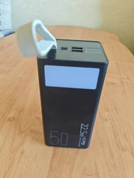 Повербанк 50000 mah 22.5W Super Fast Charge 10024 з LED дисплеєм і швидкою зарядкою PD/QC 3 порта powerbank павербанк для телефона apple айфона iphone самсунг samsung роутера планшета універсальний з ліхтариком