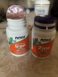 NOW ЗАЛІЗО 36 мг Now Foods Iron Complex подвійної концентрації в капсулах №30 фото від покупців 1