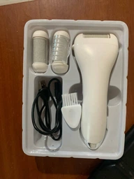 Пемза пилка для ніг та п'яток роликова аккумуляторна Callus Remover 3W електрична для шліфування електропемза для педикюру USB жовта