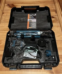 Лазерный уровень нивелир Laser Level 4D 2 аккумулятора 16 линий зеленый луч со штативом в кейсе синий фото от покупателей 14
