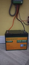 Акумулятор універсальний Eco-Worthy LiFePO4 12V 100Ah (1280Wh) з функцією Bluetooth і вбудованим BMS до 15000 життєвих циклів
