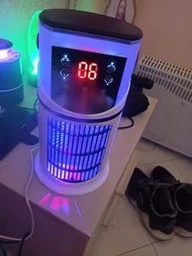 Настольный вентилятор портативный с увлажнителем воздуха USB безлопастный охладитель персональный мини-кондиционер LED-подсветка для дома офиса спальни рабочего стола фото от покупателей 2