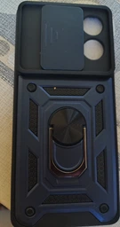 Протиударний броньований чохол із захистом камери для Motorola Edge 50 Fusion Armor Case Keysion blue