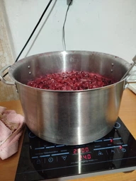 Широка каструля 21 л із нержавіючої сталі з кришкою 40 см Edenberg (EB-3765)