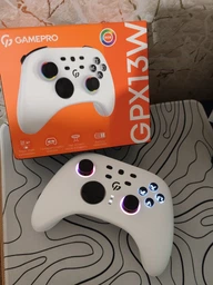 Беспроводной геймпад GamePro GPX13B 2.4G/BT 5.1/USB (Switch/PC/iOS/Android) RGB Black фото от покупателей 1