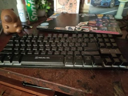 Клавіатура Real-El Gaming 8710 TKL Backlit USB (EL123100030)