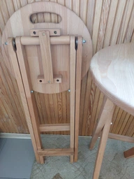 Барный стул раскладной деревянный покрытый маслом бук To be Wood фото от покупателей 2