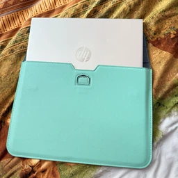 Чохол конверт для ноутбука або планшета з Еко-шкіри DDC для Macbook Air Pro 13 "-14" Зелений (DDC205) фото від покупців 1