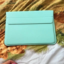 Чохол конверт для ноутбука або планшета з Еко-шкіри DDC для Macbook Air Pro 13 "-14" Зелений (DDC205)