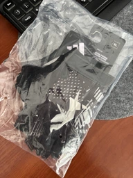Перчатки для фитнеса Adidas Graphic L Черно-серые (ADGB-15003AB) фото от покупателей 6