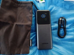 Павербанк Ugreen PB726 20000 mAh 165W 2xUSB-C + USB-A встроенный кабель PD 100W Темно-серый (55987B) фото от покупателей 3