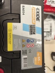 Автомобильный аккумулятор Exide Premium 6СТ-65 65 Ач (-/+) Asia 580 А (EA654) фото от покупателей 1