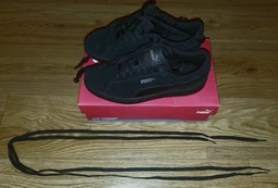 Жіночі кеди шкіряні низькі Puma Smash 3.0 39098402 37.5 (4.5UK) 23.5 см Puma Black-Puma Black-Puma Silver (4065452653866) фото від покупців 4