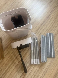 Комплект для прибирання RZTK Flat Mop 2 + 1 додаткова насадка мікрофібра фото від покупців 8