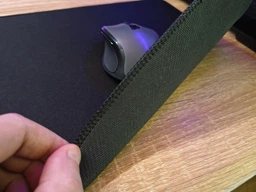 Игровой коврик для мыши мышки игровая поверхность Черная 900x400x3 мм Fantech MP90 Control-Speed с прошитыми краями и нескользким резиновым основанием для ПК ноутбука гейминга работы обучения