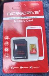 Карта пам'яті Micro SD MicroDrive 64Gb U3 A1 class 10 + адаптер SD