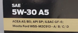 Моторна олива Ford Engine Oil 5W-30 A5 5 л (15CF54)