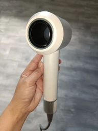 Фен для волосся SUPERSONIC Leafless Hair Dryer 1600 Вт з іонізацією, 3 режими сушіння, 1 насадка, сірий металік фото от покупателей 1