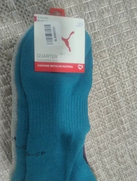 Набір жіночих шкарпеток коротких бавовняних Puma Unisex New Generation Cushioned Qua 93839310 35-38 3 пари Зелений (8720245622943)