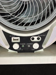 Портативный настольный вентилятор 4в1 на солнечной батарее Andowl Q-FS930X1 компактный юсб кулер павербанк ночник зарядная станция с солнечной панелью зарядка для телефона и гаджетов вентиляторы с подсветкой и зарядкой usb фото от покупателей 3
